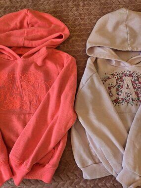 GAP girls hoodie embroidered sweatshirts